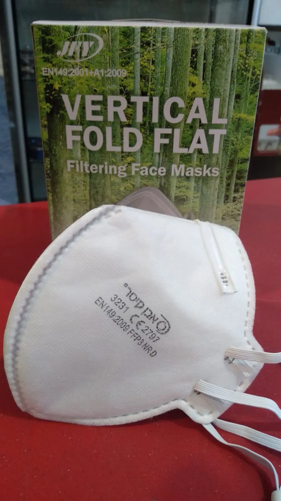 נשמיות רמת סינון FFP3