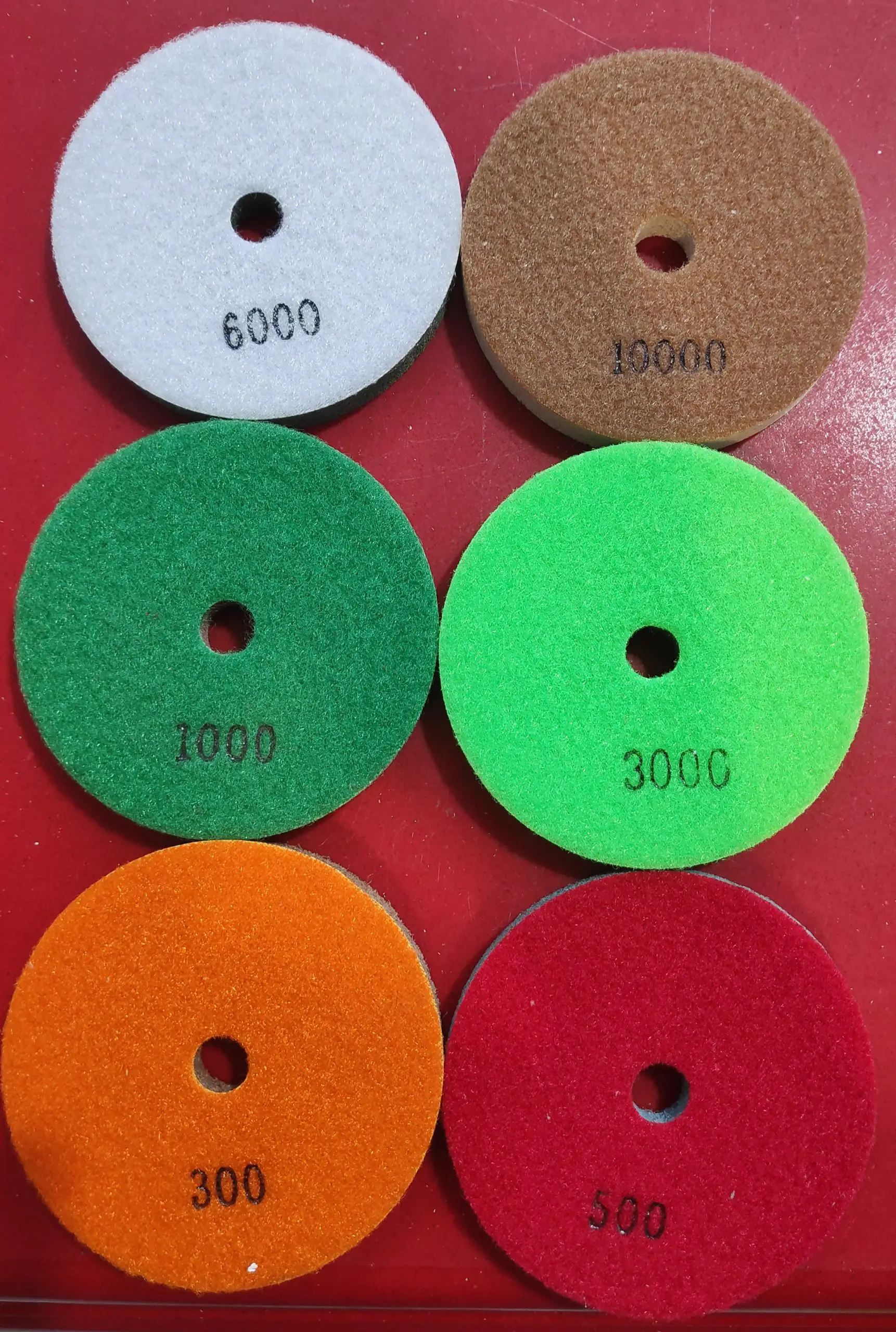 ספוגיות יהלום ולקרו לליטוש כל סוגי האבן