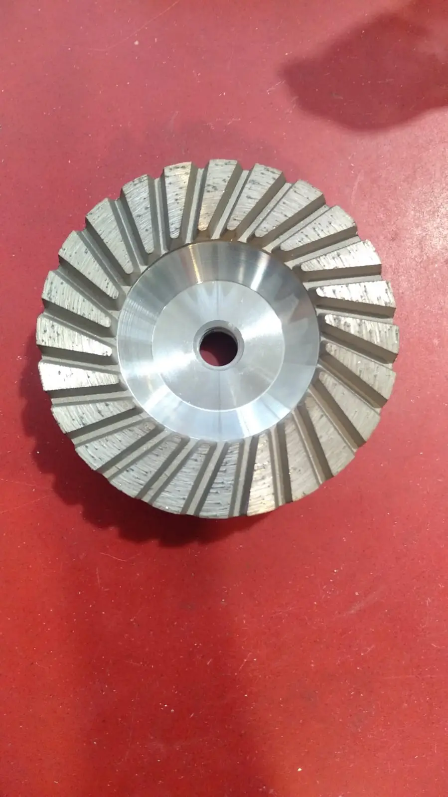 אופן גורס יהלום לבטון ואבן קוטר 100