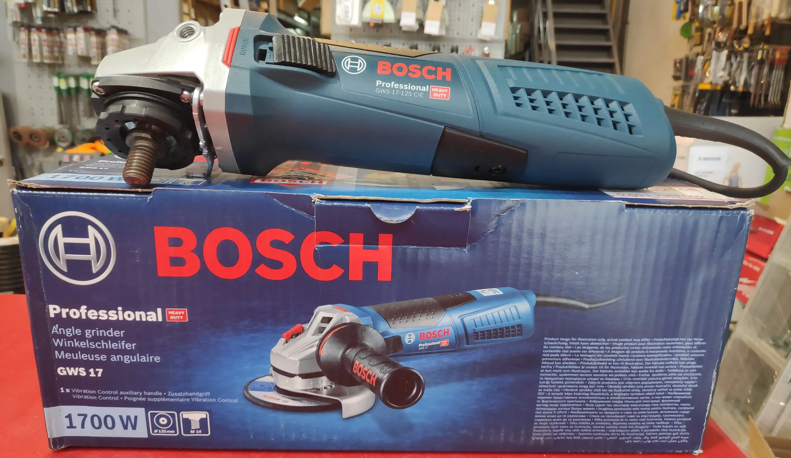 משחזת זווית BOSCH GWS 17-125