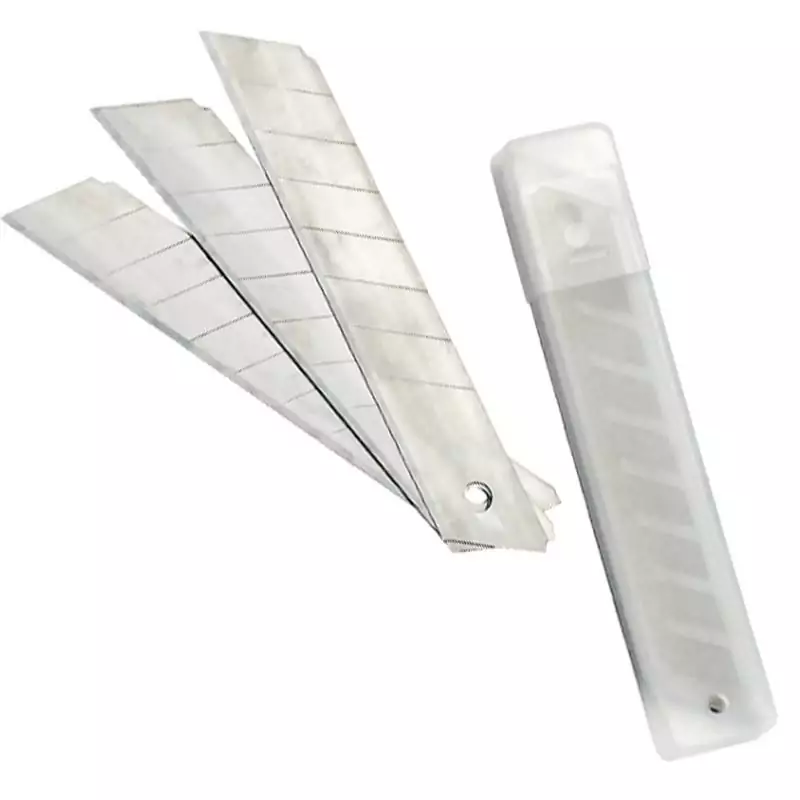 להבים לסכין יפני רחב 10 יחידות