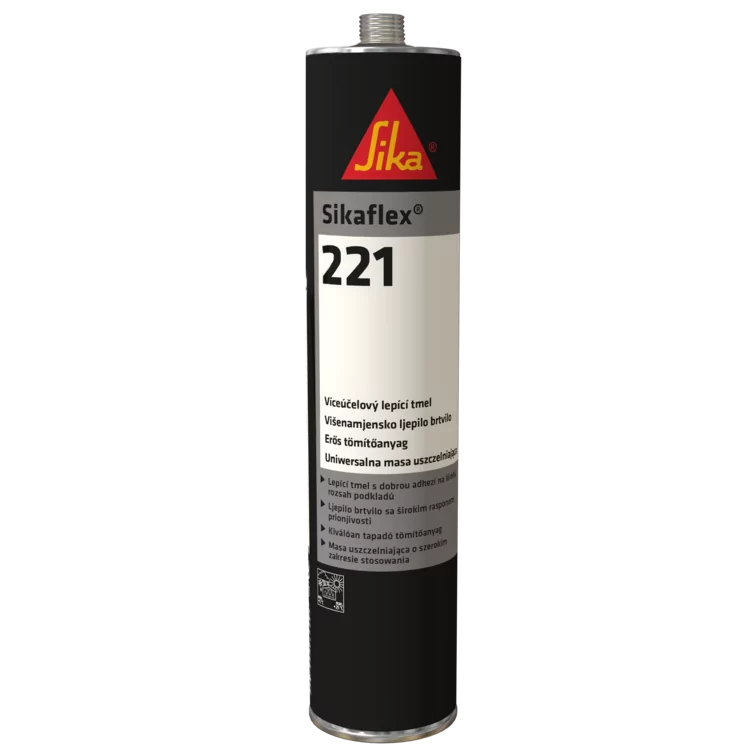 Sikaflex®-221 הדבקה ואיטום רב תכליתי בעל טווח הידבקות רחב