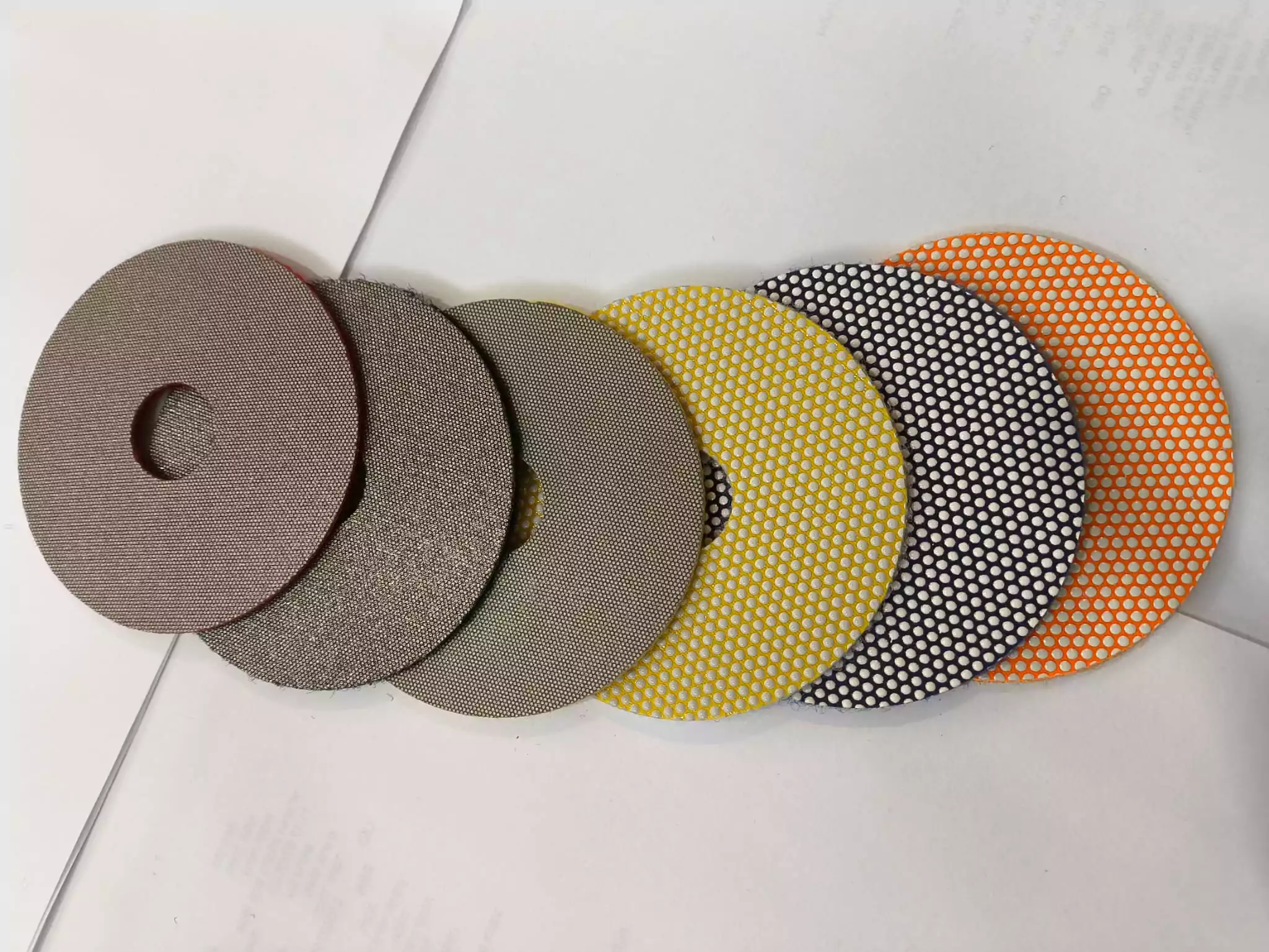 דיסקיות ליטוש יהלום KGS קוטר 100 מ"מ